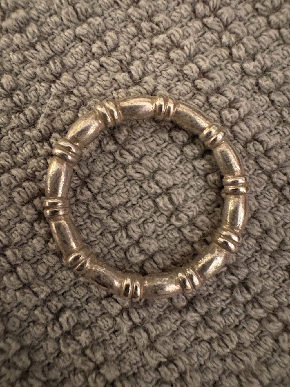 Pandora Silver Beaded Ring